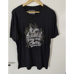 RSVLTS Field of Dreams Size XL Black T Shirt Baseball (Read Desc)